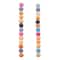 12 Pack: Multicolor Crackled Agate Round Beads, 10mm by Bead Landing™